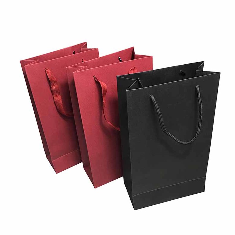 paper bag with corron handle